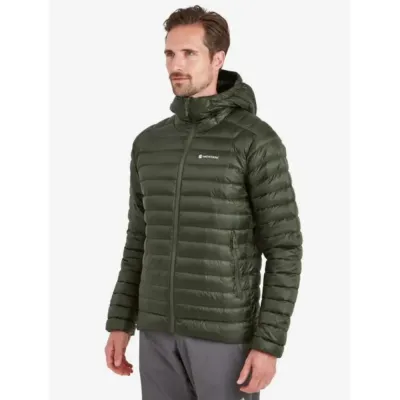 Міський чоловічий легкий пуховик Montane Anti-Freeze Hoodie, Oak Green, L (5056237087357) - 2 Міський чоловічий легкий пуховик Montane Anti-Freeze Hoodie, Oak Green, L (5056237087357) - 2 - Robinzon.ua