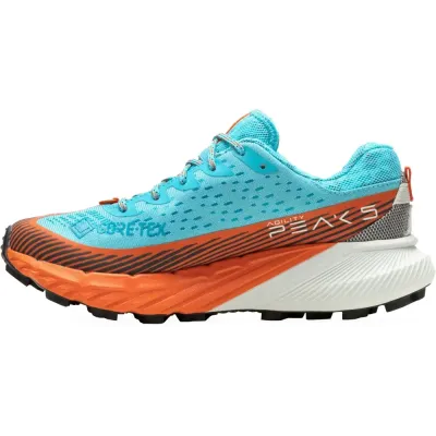 Кросівки ж Merrell AGILITY PEAK 5 GTX atoll/cloud - 37 - блакитний/оранжевий - 2 - Robinzon.ua