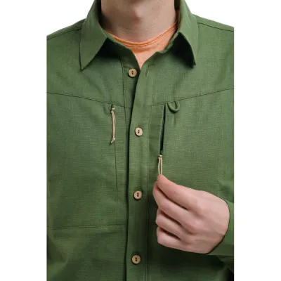 Сорочка Turbat Amazonka Hemp Mns L - Зелений - 2 - Robinzon.ua