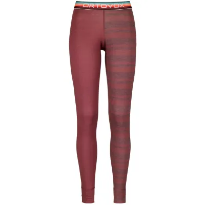 Термоштани жіночі Ortovox 185 ROCK'N'WOOL LONG PANTS W, mountain rose, L (8416400034) - 1 - Robinzon.ua