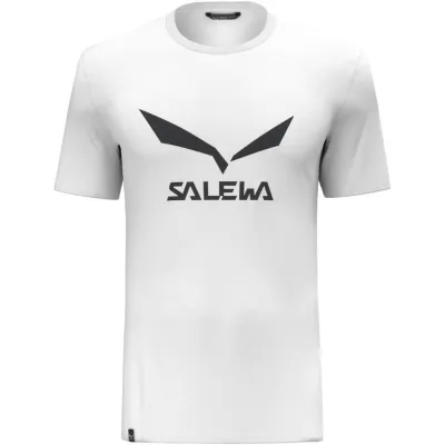 Футболка чоловіча Salewa SOLIDLOGO DRI-REL M S/S TEE, White, 48/M (27018/0010 48/M) - 1 - Robinzon.ua