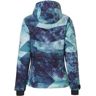 Rehall куртка Karina Jr 2021 graphic mountains aqua 176 - 1 - Robinzon.ua