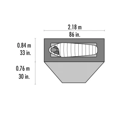 Намет MSR Elixir 1 Зелений - 6 - Robinzon.ua