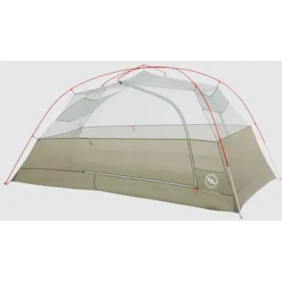 Палатка Big Agnes Copper Spur HV UL3 orange - 2 - Robinzon.ua