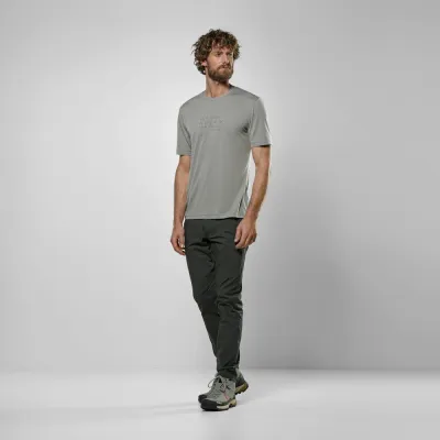 Футболка мужская Salewa EAGLE POEM DRY T-SHIRT M 28912 5130 - 54/2X - серый - 3 - Robinzon.ua