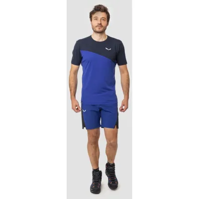 Футболка мужская Salewa PUEZ SPORTY DRY M T-SHIRT 28632 7181 - 48/M - желтый/бежевый - 5 - Robinzon.ua