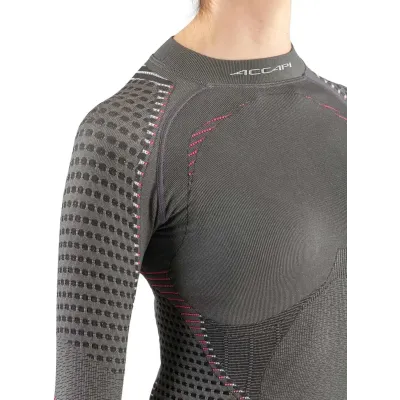 Термофутболка с длинным рукавом женская Accapi Ergoracing, Antracite/Black, M/L (ACC АA911.968-ML) - 2 - Robinzon.ua