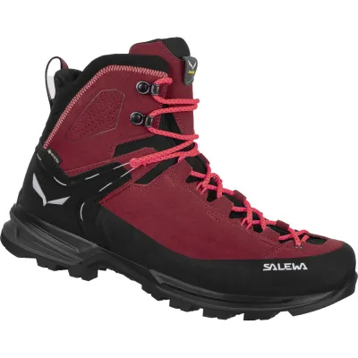 Черевики жіночі Salewa MTN Trainer 2 Mid GTX 37 - червоний з мембраною Gore-Tex®, трекінгові - 013.001.5513 - 1 - Robinzon.ua