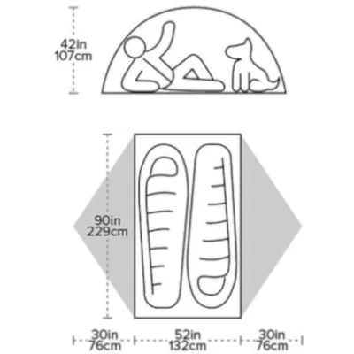 Намет двомісний Big Agnes Blacktail 2, Green (841487130015) - 2 Намет двомісний Big Agnes Blacktail 2, Green (841487130015) - 2 - Robinzon.ua