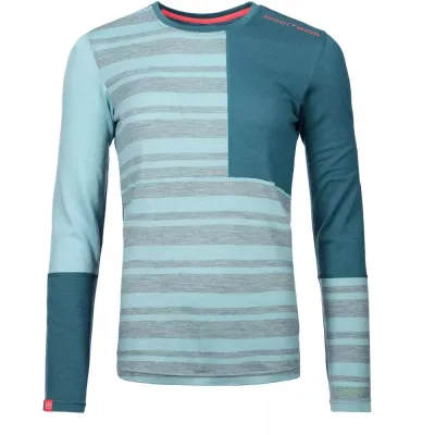 Термофутболка жіноча Ortovox 185 Rock'n'wool Long Sleeve W, ice waterfall, M (4251422585613) - 1 Термофутболка жіноча Ortovox 185 Rock'n'wool Long Sleeve W, ice waterfall, M (4251422585613) - 1 - Robinzon.ua