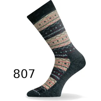 Термоноски трекинговые Lasting TWP 807 S Black/Beige (TWP-807S) - 1 - Robinzon.ua