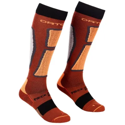 Шкарпетки чоловічі Ortovox Ski Rock'n'wool Long Socks M, clay orange, 42-44 (4251422592741) - 2 - Robinzon.ua