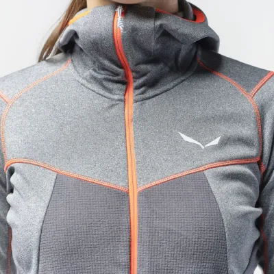 Жіноча флісова кофта з рукавом реглан Salewa Puez Hybrid PL W FZ, Blue-Navy Blazer Melange, 40/34 (27389 3960 - 40/34) - 4 - Robinzon.ua