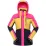 Горнолыжная женская теплая мембранная куртка Alpine Pro MALEFA, Red/Orange, S (LJCY546442 S) - 2 - Robinzon.ua