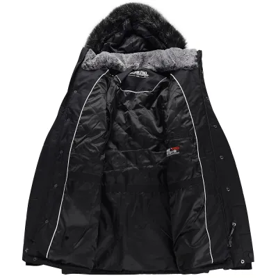 Міська чоловіча парка з мембраною Alpine Pro MOLID, Black, S (MJCY556990 S) - 3 - Robinzon.ua