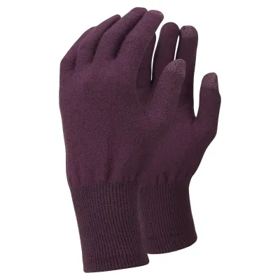 Рукавиці Trekmates Merino Touch Glove, Blackcurrant, M (TM-005149) - 1 - Robinzon.ua