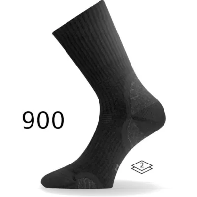 Термошкарпетки трекінгові Lasting TKA 900 XL Black (TKA-900XL) - 2 - Robinzon.ua