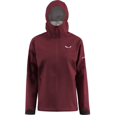Мембранна жіноча куртка для трекінгу Salewa Puez Aqua 4 2.5L PTX Jacket W, Red Syrah, 44/38 (28616/1570 44/38) - 1 - Robinzon.ua