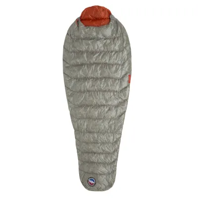 Спальный мешок Big Agnes Pluton UL 40° Left Gray/pumpkin - 2 - Robinzon.ua