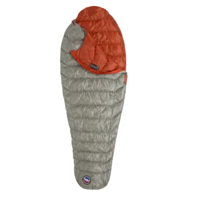 Спальный мешок Big Agnes Pluton UL 40° Left Gray/pumpkin - 3 - Robinzon.ua