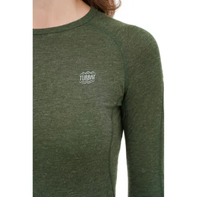 Термофутболка женская Turbat Retezat Top Wmn kombu green L хаки (012.002.0666) - 3 - Robinzon.ua