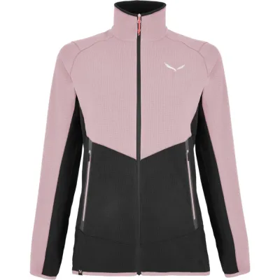 Жіноча флісова кофта з рукавом реглан Salewa W Paganella JKT, Pink Zephyr, 44/38 (27925/6591 44/38) - 2 - Robinzon.ua