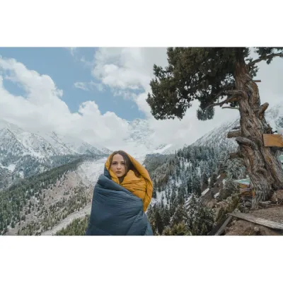 Спальник пуховой Turbat KUK 500 blue 195 см синий (012.005.0348) - 2 - Robinzon.ua