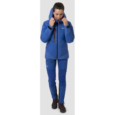Мембранна жіноча тепла куртка для альпінізму Salewa Ortles Heavy RDS Down W JKT, Blue, 42/36 (28177/8620 42/36) - 3 - Robinzon.ua
