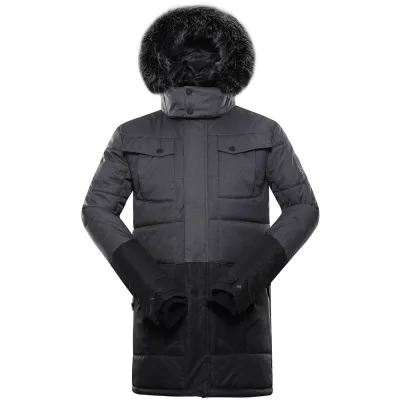 Городская мужская мембранная куртка Alpine Pro EGYP, Grey/Black, L (MJCB625779 L) - 2 - Robinzon.ua