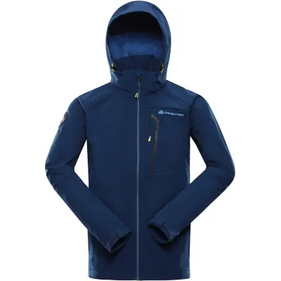 Мужская куртка Soft Shell Alpine Pro HOOR, blue, XS (007.018.0093) - 2 - Robinzon.ua