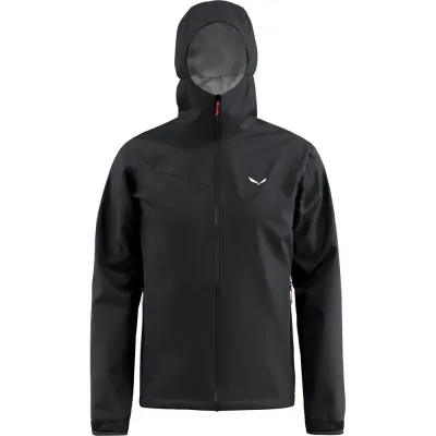 Мембранна чоловіча куртка для трекінгу Salewa Puez Aqua 4 2.5L PTX Jacket M, Black Out, 54/2X (28615/0910 54/2X) - 1 - Robinzon.ua