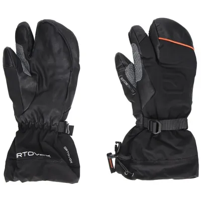 Рукавиці чоловічі Ortovox MERINO FREERIDE 3 FINGER GLOVE M, black raven, XXL (5662000033) - 3 - Robinzon.ua