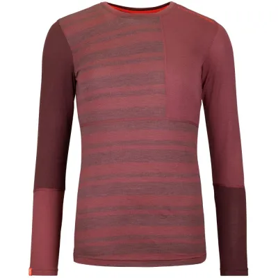 Термофутболка жіноча Ortovox 185 ROCK'N'WOOL LONG SLEEVE W, mountain rose, S (8415200032) - 1 - Robinzon.ua