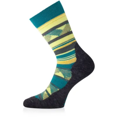 Термошкарпетки трекінгові Lasting WLI, Yellow/Green, S (WLI-668S) - 1 - Robinzon.ua
