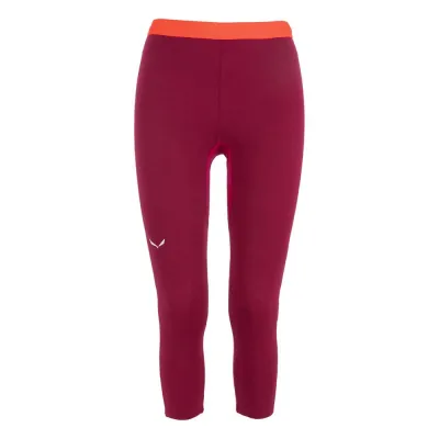 Термоштани жіночі Salewa Cristallo Warm AMR W 3/4 TIGHT, Red Syrah, 40/34 (28210/1570 40/34) - 2 - Robinzon.ua