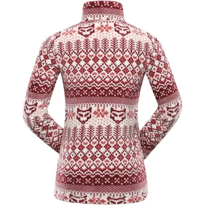 Кофта флисовая женская Alpine Pro EFLINA, Pink/Blue, M (LSWB357412PA M) - 3 - Robinzon.ua