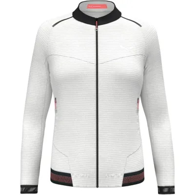 Женская флисовая кофта с рукавом реглан Salewa Pedroc PL 2 W Jacket, White, 44/38 (28577/0010 44/38) - 2 - Robinzon.ua