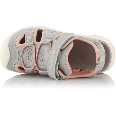 Сандалии детские Alpine Pro GROBO 33 - серый/розовый, мультифункциональные - 007.019.0172 - 7 - Robinzon.ua