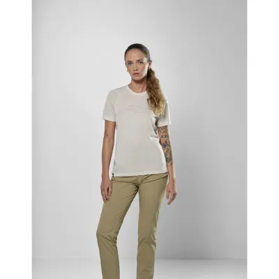 Футболка женская Salewa EAGLE POEM DRY T-SHIRT W 28913 7260 - 40/34 (XS) - бежевый - 4 - Robinzon.ua