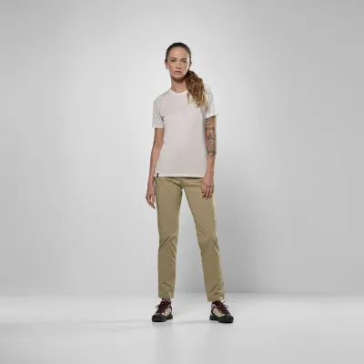 Футболка женская Salewa EAGLE POEM DRY T-SHIRT W 28913 7260 - 40/34 (XS) - бежевый - 5 - Robinzon.ua