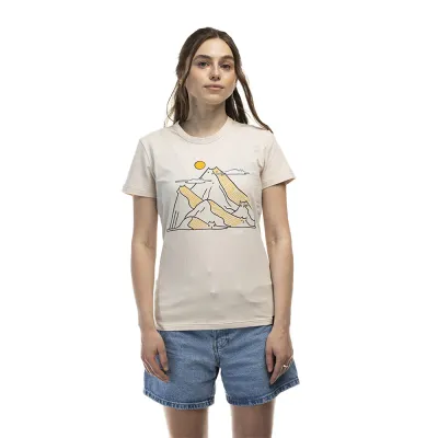 Футболка женская Turbat Kotogora Wmn beige - XS - бежевый - 1 - Robinzon.ua