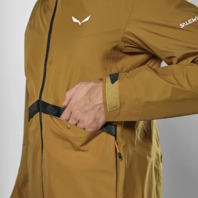 Куртка Salewa Puez PTX HYB Mns 54/2X коричневий - 7 - Robinzon.ua