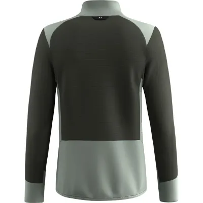 Флісова кофта Salewa Puez Waffle HYB PL Mns 48/M оливковий/сірий - 1 Флісова кофта Salewa Puez Waffle HYB PL Mns 48/M оливковий/сірий - 1 - Robinzon.ua