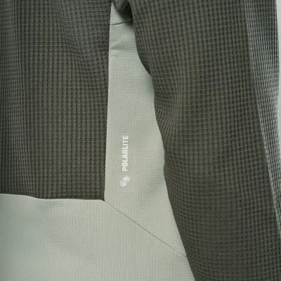 Флісова кофта Salewa Puez Waffle HYB PL Mns 48/M оливковий/сірий - 5 Флісова кофта Salewa Puez Waffle HYB PL Mns 48/M оливковий/сірий - 5 - Robinzon.ua