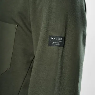 Светр Salewa Fanes Dry Pullover Mns 48/M оливковий - 3 Светр Salewa Fanes Dry Pullover Mns 48/M оливковий - 3 - Robinzon.ua