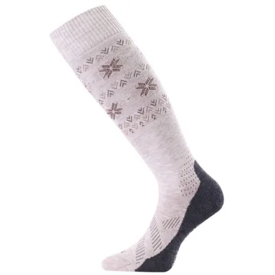 Термоноски лыжи Lasting FWI L бежевый - 1 - Robinzon.ua