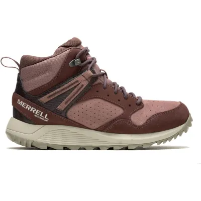 Черевики жіночі Merrell Wildwood Mid LTR WP 41 - бордовий/коричневий, для міста - 036.1537 - 2 - Robinzon.ua