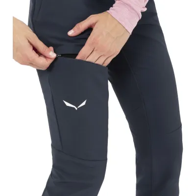 Штани Salewa Puez Dolomitic 2 DST Regular Wms 42/36 (S) синій - 4 - Robinzon.ua