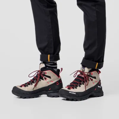 Черевики жіночі Salewa ALP MATE WINTER MID WP 38 - бежевий, трекінгові - 013.001.5922 - 5 - Robinzon.ua