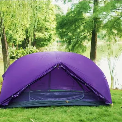 Двухместная палатка Naturehike Mongar 2 фиолетовая NH17T007-M - 3 - Robinzon.ua